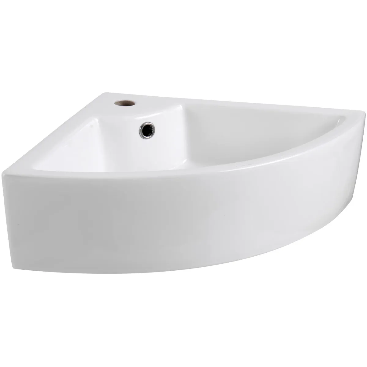 Раковина Aquatek AQ5166A-00 32,5x32,5 см, подвесная, угловая, белый