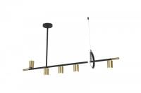 Люстра на штанге AM-Group  AM438 POLISHED GOLD