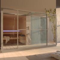 Сауна-хаммам Effe Logica Spa Filo 373x250 LO 11 03 0002 левая камень