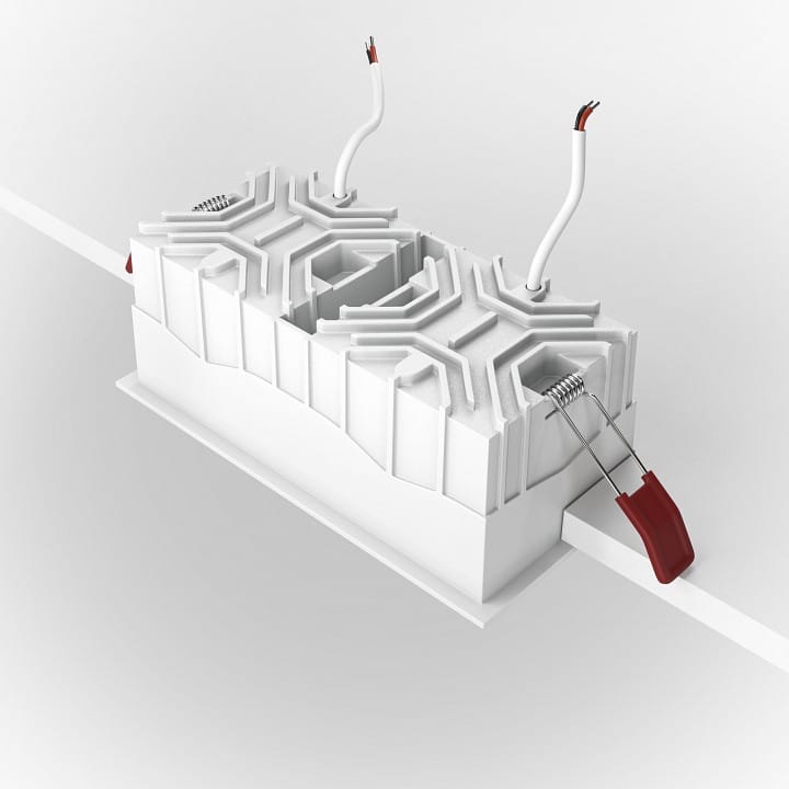 Встраиваемый светильник Maytoni Technical Альфа DL043-02-15W4K-D-SQ-W