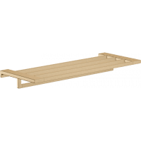 Полка для полотенец hansgrohe AddStoris 41751140 шлифованная бронза