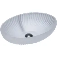 Раковина-чаша CeramaLux GL49-JA 51x35 см, накладная, матовый