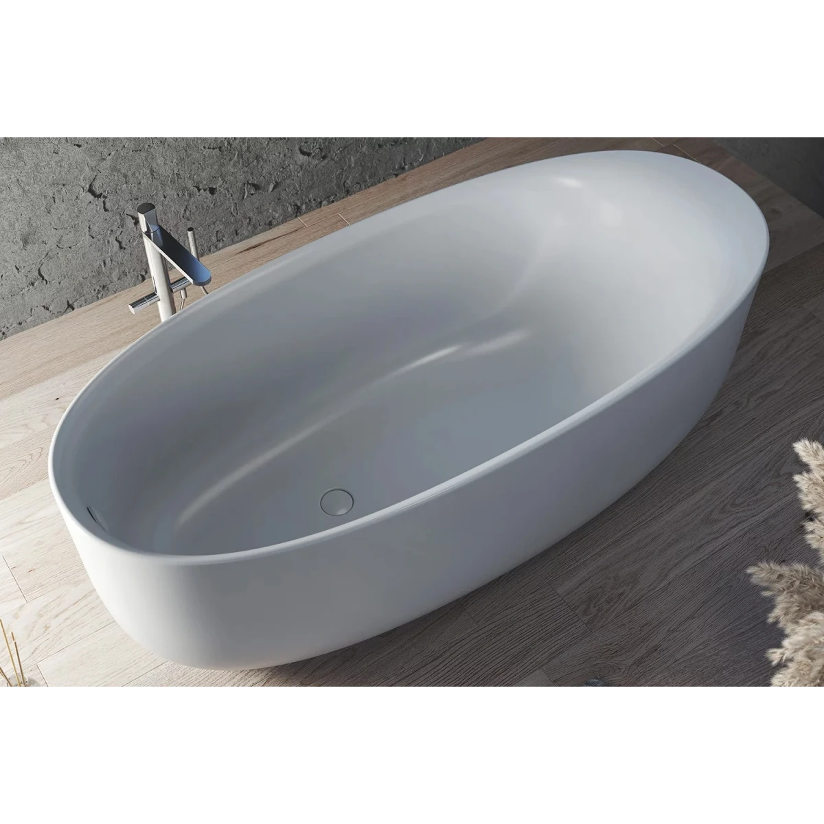 Акриловая ванна Kolpa-San Soft FS 922800 180x80 см, отдельностоящая, белый