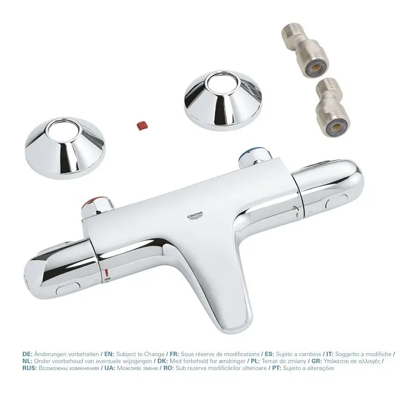 Смеситель для ванны и душа Grohe Grohtherm 1000 34816003 термостат, хром