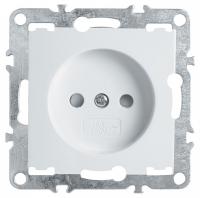 Розетка без заземления и со шторками без рамки Stekker PST00-9109 39316