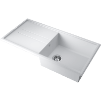 Кухонная мойка Omoikiri Tedori 100 4993919 белая матовая