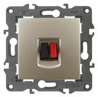 Розетка акустическая без рамки Эра Эра Elegance 14-3111-04