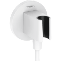 Шланговое подключение hansgrohe Fixfit Porter S 26888700 белый матовый