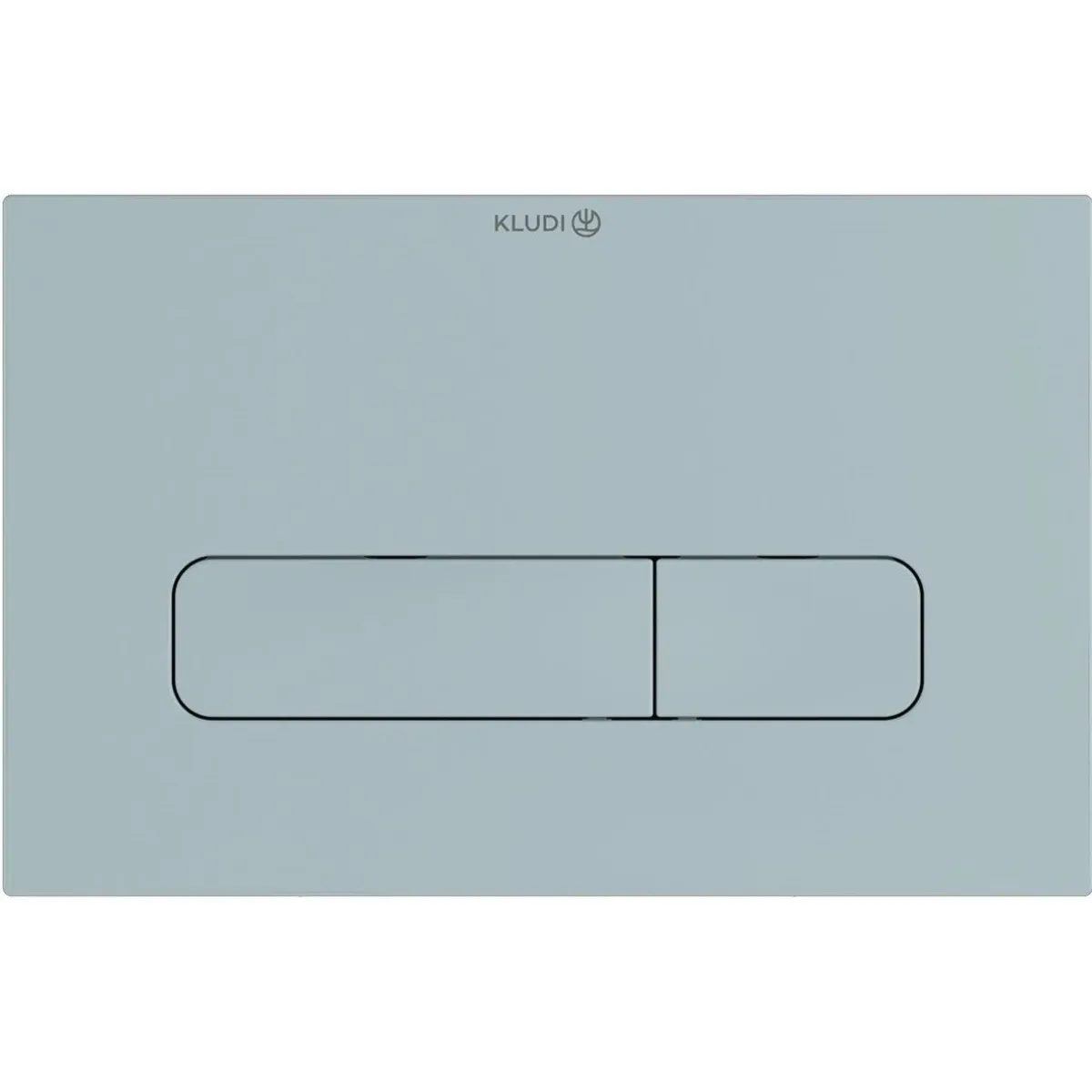 Инсталляция для унитаза Kludi Unifix 79101 + 30PP01O4 с кнопкой смыва, голубой матовый