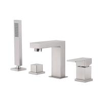 Смеситель на борт ванны Abber Daheim AF8213SP сатин