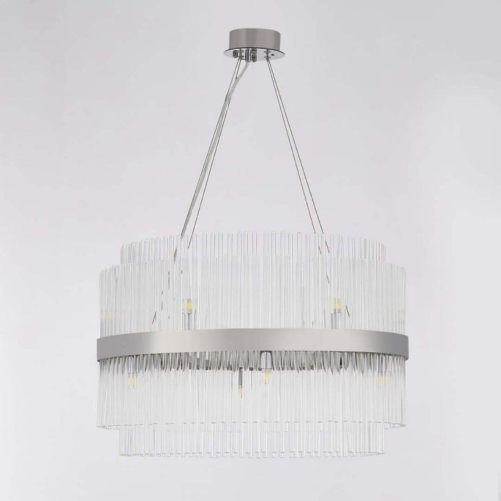 Подвесная люстра Arte Milano Бари 430110.600.12.G9.C1 CR