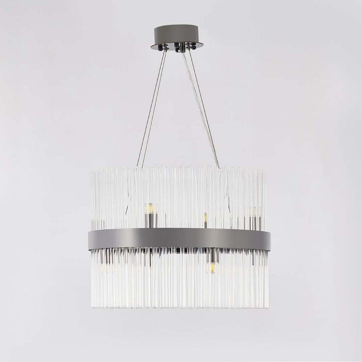 Подвесная люстра Arte Milano Бари 430110.400.8.G9.B1 BK