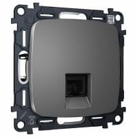 Розетка Ethernet RJ-45 и со шторками, без рамки Ambrella Volt OMEGA MO662005