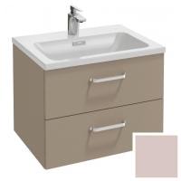 Тумба под раковину 60 см Jacob Delafon Vox EB2080-R1-S42 изогнутые ручки пыльная роза