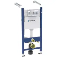 Инсталляция для унитаза Geberit Duofix 458.149.21.1 с клавишей смыва