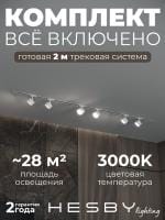 Комплект трековый Hesby Lighting Skylite №13 HSBL_kompl_S013_VI2W3K