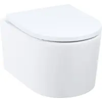 Унитаз подвесной IDDIS Stone STORNSEi25 безободковый, с сиденьем микролифт, белый