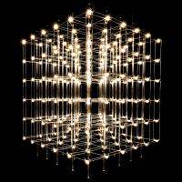 Подвесная люстра O-LUCE Cosmic Glass ячейка 15*15 см 1094011-0