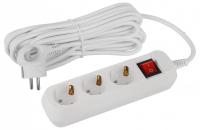 Удлинитель с выключателем Эра  UDL-16-370-ES