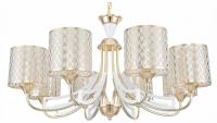 Подвесная люстра Arte Milano Florentia-3387 303387/8 Wh/Gd