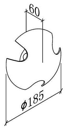 Накладной светильник DesignLed Brand LWA0121C-WH-WW