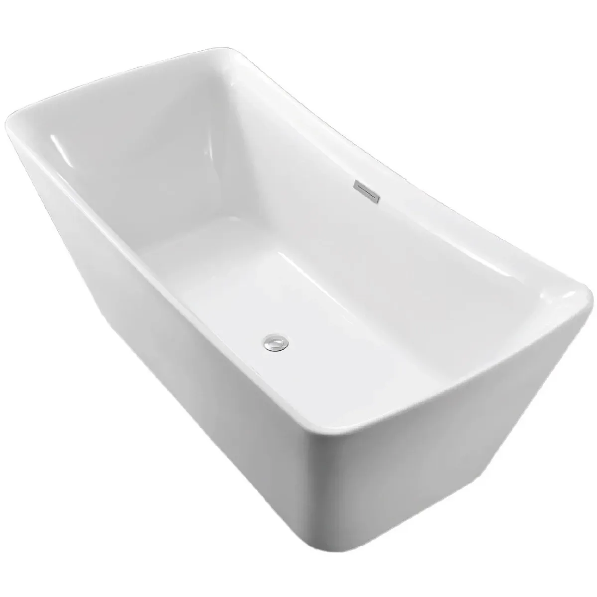 Акриловая ванна Aquatek Верса AQ-4880 178x80 см, отдельностоящая, белый