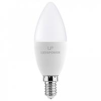 Лампа светодиодная LEDS POWER C37 E14 6Вт 4000K 006703