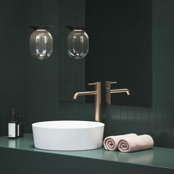 Смеситель для раковины Ravak Espirit X070348 розовое золото матовое