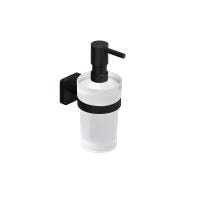 Дозатор жидкого мыла Kludi Vela S 2597639 черный матовый