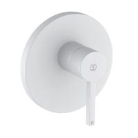 Смеситель для душа Kludi Nova Fonte Puristic 206555315 белый матовый