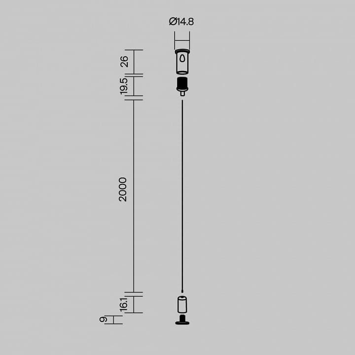 Подвес для профиля Maytoni Led Strip  642045
