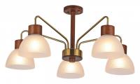 Люстра на штанге ILLUMICO IL0286-5C-79 BR