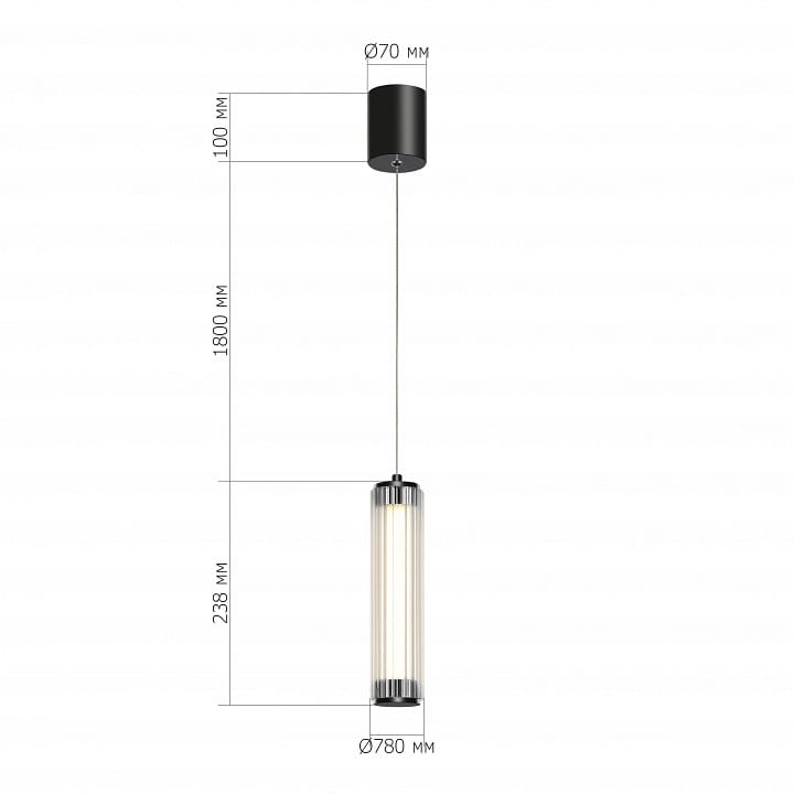 Подвесной светильник ST-Luce Bamboo SL6224.403.01