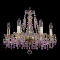 Подвесная люстра Bohemia Ivele Crystal 1410 1410/6/160/G/V7010
