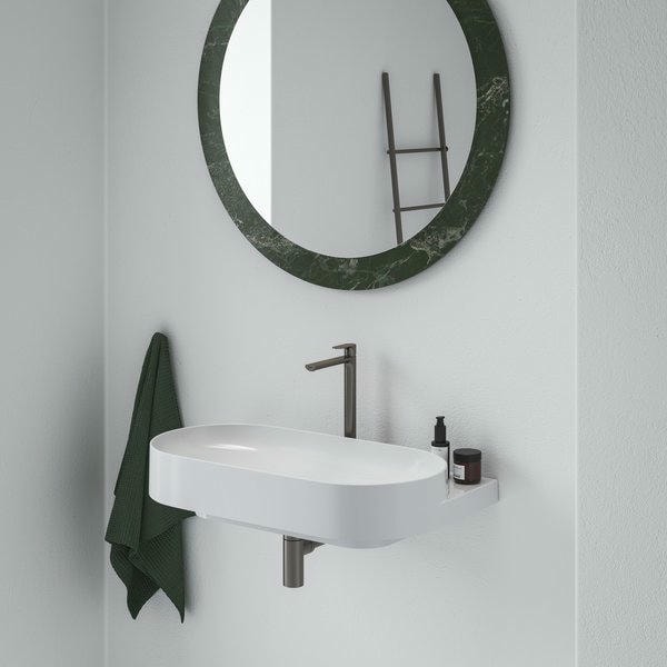 Смеситель для раковины Ravak Eleganta EL 015.20GB X070328 графит матовый