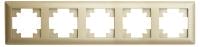 Рамка на 5 постов Stekker PFR00-7005-08 49610