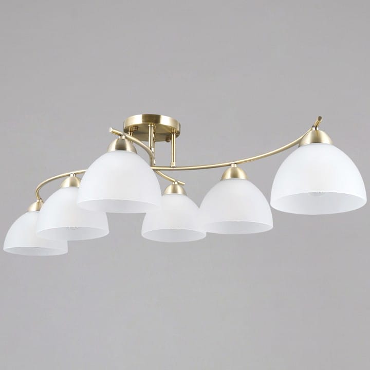 Люстра на штанге ILLUMICO  IL0909-6CSQ-26 AB ELITE