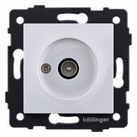 ТВ-розетка без рамки Kollinger  REA-007WH