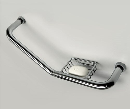 Поручень для ванны с мыльницей WasserKRAFT K-1077Right