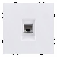 Розетка Ethernet RJ-45 без рамки Kollinger Eclipse EC-017WH