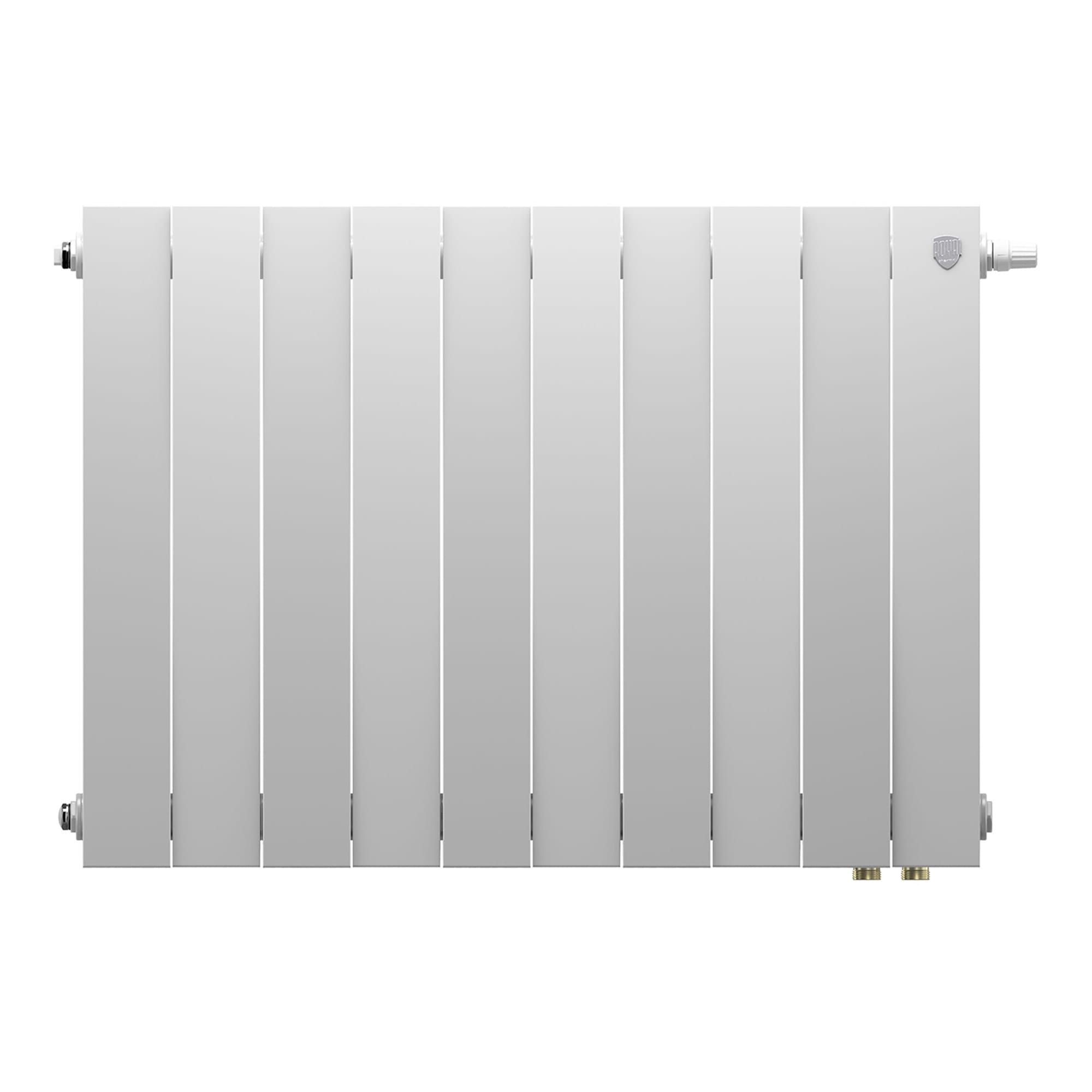 Радиатор биметаллический Royal Thermo PianoForte 500 Белый VR80 - 10 секц.