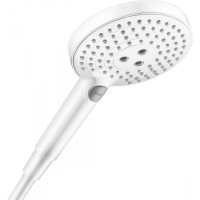 Лейка для душа hansgrohe Raindance Select S 120 3jet EcoSmart 26531700 9 л/мин матовый белый