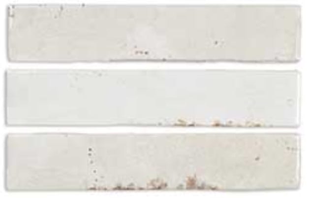 DNA Enamel Настенная керамическая плитка White 5x25 глазурованный глянцевый
