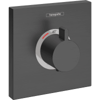 Термостатический смеситель hansgrohe ShowerSelect 15760340 шлифованный черный хром