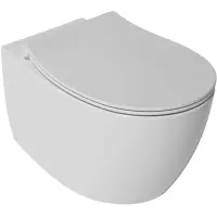 Унитаз подвесной Isvea Sentimenti Neo 10AR02010-2L безободковый, белый матовый