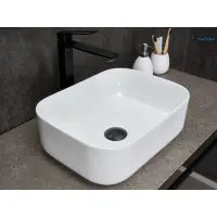 Раковина-чаша GID N1335 40x30 см, накладная, белый
