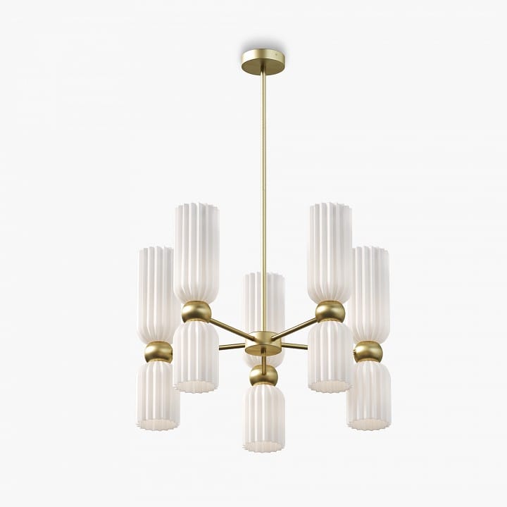 Люстра на штанге Maytoni Антик MOD302PL-10W