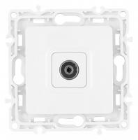 ТВ-розетка без рамки Arte Milano am-217 217.43-1.white