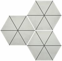 DURSTONE SIX Cementine Керамогранит Capri Talc 23x27 глазурованный матовый