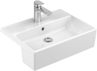 Раковина Villeroy&Boch Memento 55 см 41335501 альпийский белый